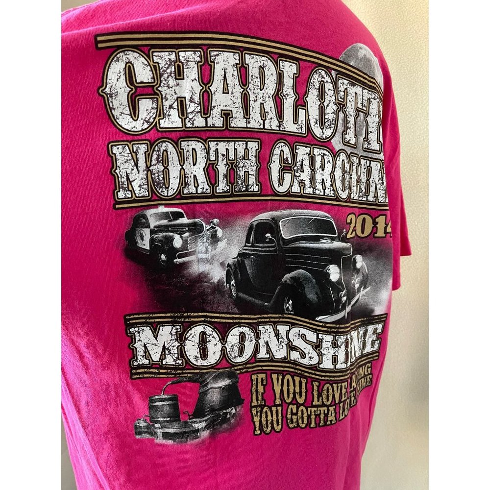Pink Graphic Tee 2014 Charlotte North Carolina - Picture 7 of 12